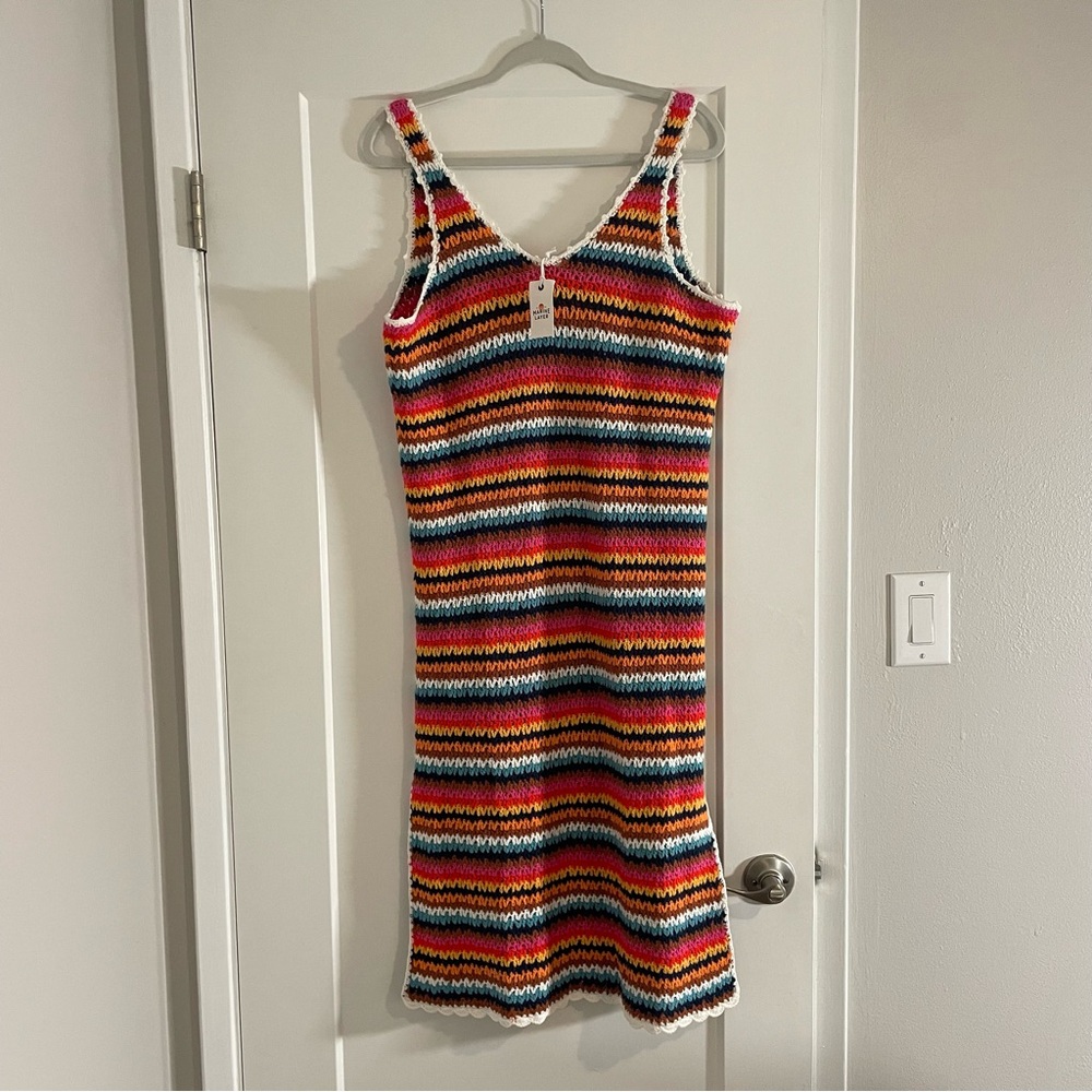 Marine Layer Crochet Dress swimsuit cover up
